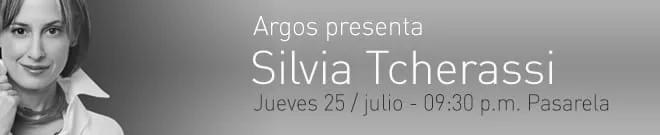 Anuncio de la pasarela de cierre Argos presenta Silvia Tcherassi, jueves 25 de julio, Colombiamoda 2013