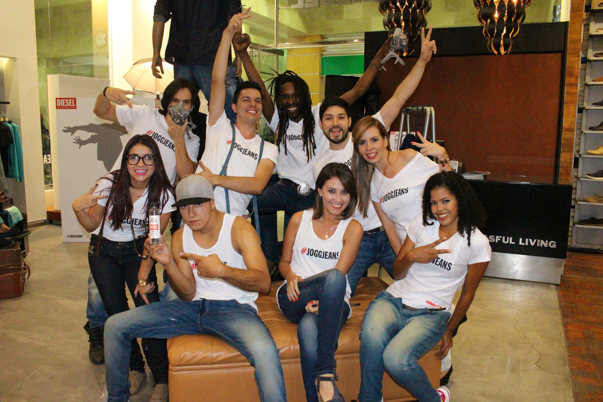 DIESEL lanzo su nueva colección JoggJeans en Bucaramanga