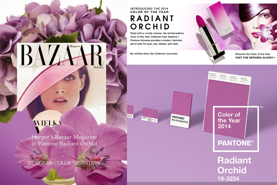 “Radiant Orchid”, el color de moda este 2014