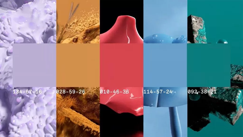 Tonalidades Lavender, Sundial, Luscious Red, Tranquil Blue y Verdigris para el segundo semestre de 2023
