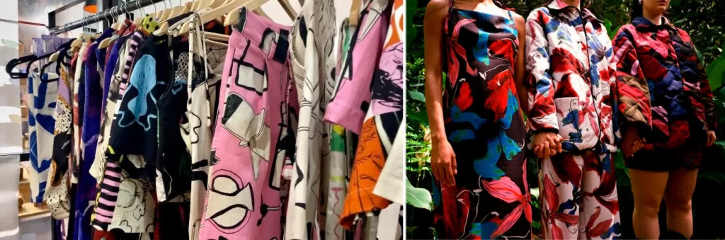 Camisa de Eloísa con la moldería ajustada para hacerla más unisex