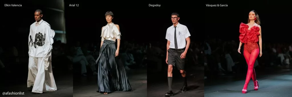 Diseño de Valencia que une siluetas oversize y encajes en la pasarela del Santander Fashion Week 2025