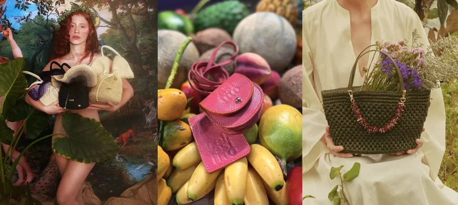Bolso inspirado en el jardín y en el Cañón del Chicamocha, referencias del departamento de Santander