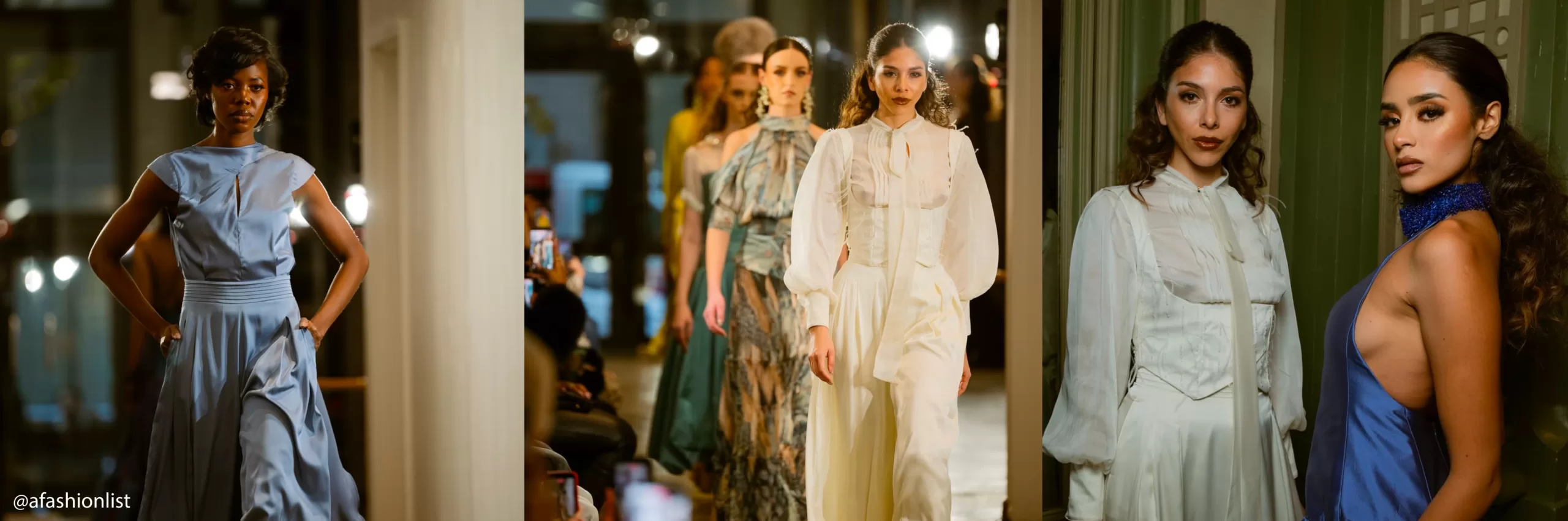 Colección Al Sur de Arial 12, del diseñador John Durán, en el New York Fashion Week