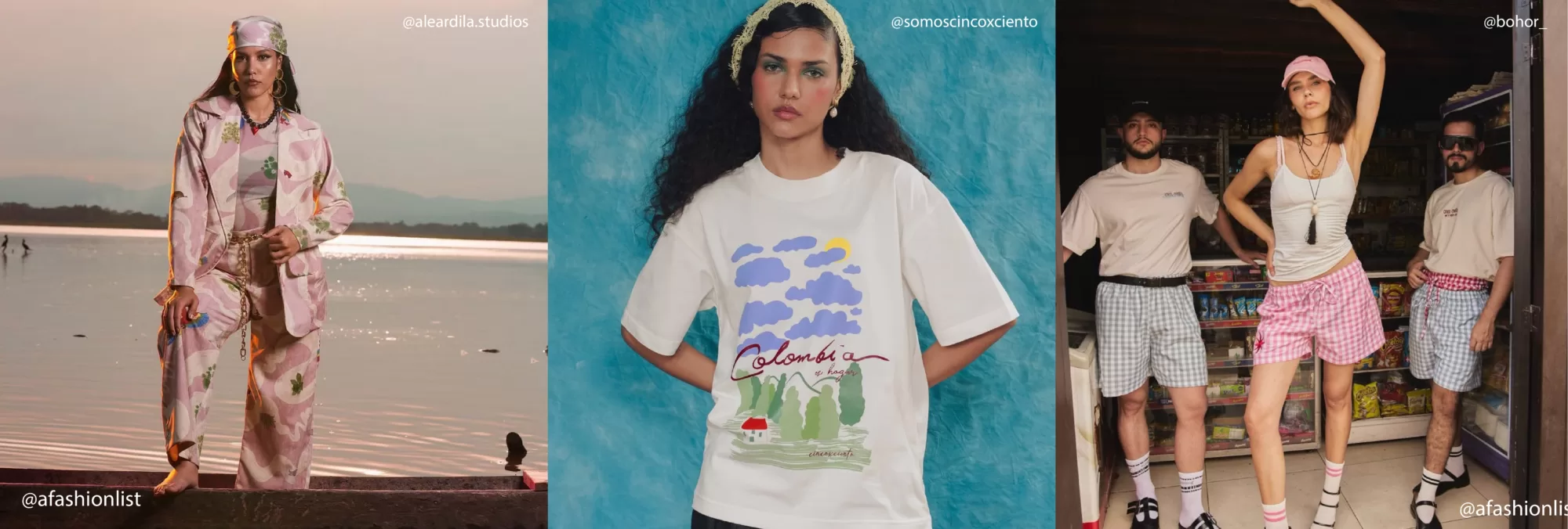 Colección Cool-ombia de Bohor, que mezcla referentes colombianos con un estilo chic